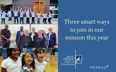Three smart ways to join in our mission this year